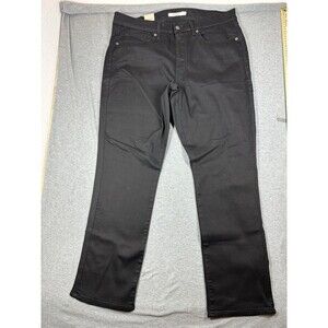 Levi’s Classic Straight Mid rise Black 16‎  Womens jeans 33x30